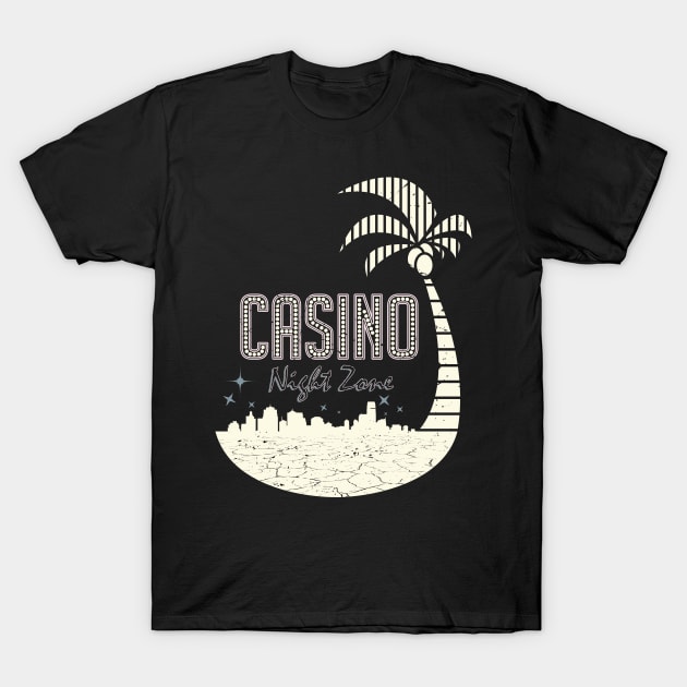 Casino Night T-Shirt by GrumpyOwl